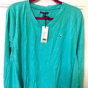 Southern Shirt XL Waffle Kit V-Neck Long Sleeve Shirt